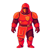 red gambeson