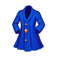 blue royal robe