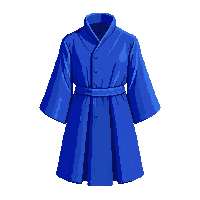 blue wizard robe