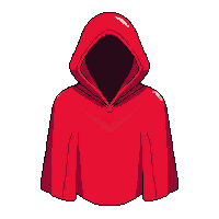 red cloak hooded