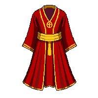 red royal robe