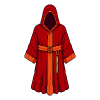 red wizard robe