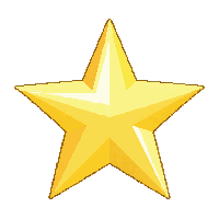 emoji star golden five pointed shining bright
