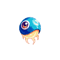 electric eyeball floating