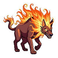 fire hellhound