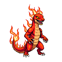 fire lizardman