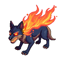 fire wolf