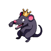 rat king crowned