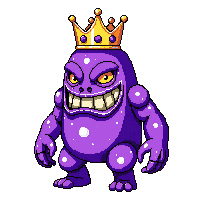 slime king giant crowned