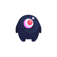 shadow eyeball floating