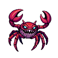 undead cursed crab monster