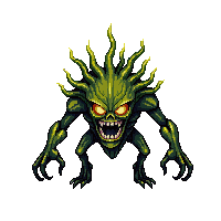 undead cursed plant creature