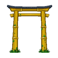 bamboo gate