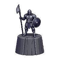 hero statue stone