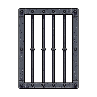 iron bars door