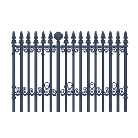 iron fence