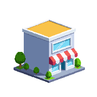 modern shop building