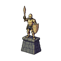 statue knight