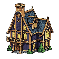 steampunk large house