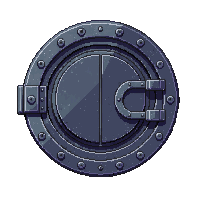 vault door round metal