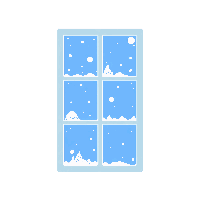 window frosty