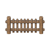 wooden fence