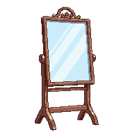 mirror standing