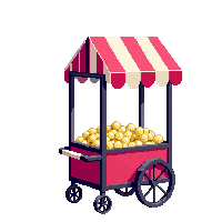 popcorn cart