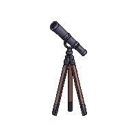 telescope on stand