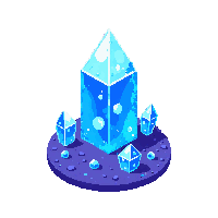 crystal geode midnight