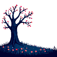 dead tree spring midnight