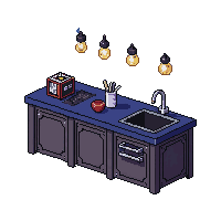 kitchen counter midnight