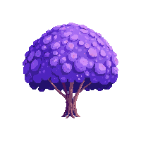 lavender bush midnight