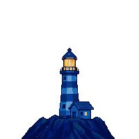 lighthouse midnight
