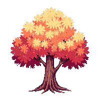 maple tree spring midnight