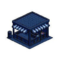 market stall midnight