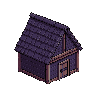 medieval house timber frame midnight