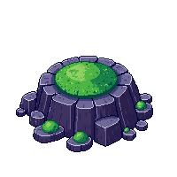 mossy rock midnight