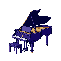 piano grand midnight