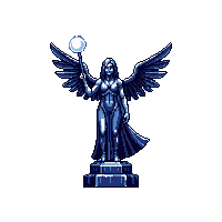 statue angel midnight