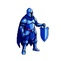 statue knight midnight