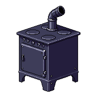 stove kitchen midnight