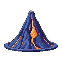 volcanic rock midnight