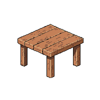wooden table midnight