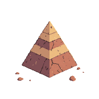 desert pyramid small