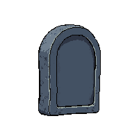gravestone rounded
