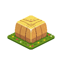 hay bale square