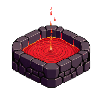 lava magma pool small