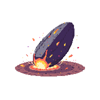 meteor crashed