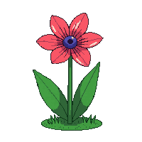 red bluebell